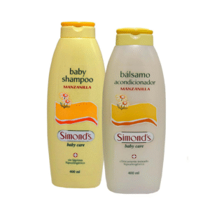 pack shampoo y acondicionador simonds manzanilla 400 ml