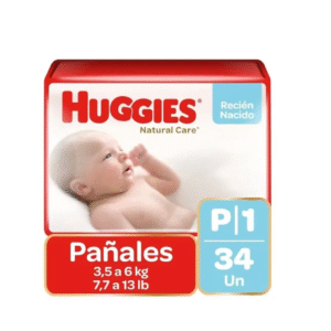 paÑal huggies natural care xxxg 48 uds.
