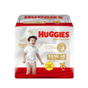 paÑal huggies natural care xxxg 48 uds.