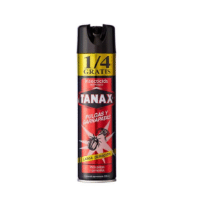 insecticida tanax pulgas y garrapatas 220 ml
