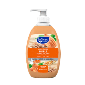 jabon liq ballerina crema piel sensible 450 ml