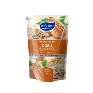 jabon liq ballerina crema piel sensible 450 ml