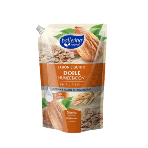 jabon liq ballerina crema piel sensible 450 ml