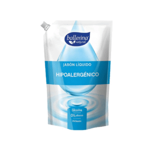 jabon liq ballerina crema piel sensible 450 ml