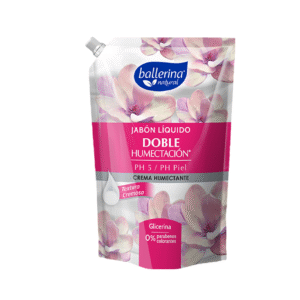 jabon liq ballerina crema piel sensible 450 ml