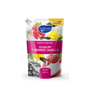 jabon liq ballerina crema piel sensible 450 ml