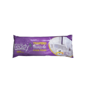 trapero humedo teddy para pisos manzana canela 12 uds.