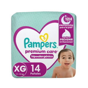 paÑal pampers premium care xxxg 18 uds