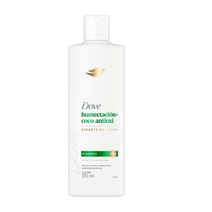 shampoo dove humectacion coco antioxidante 370 ml