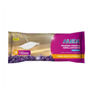 trapero humedo aileda multiuso lavanda 12 uds